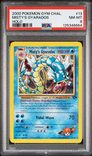 Misty's Gyarados - Holo 13/132 Gym Challenge PSA 8 125346664