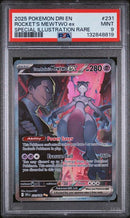 Team Rocket's Mewtwo 231/182 Destined Rivals Special Illustration Rare PSA 9 132848819