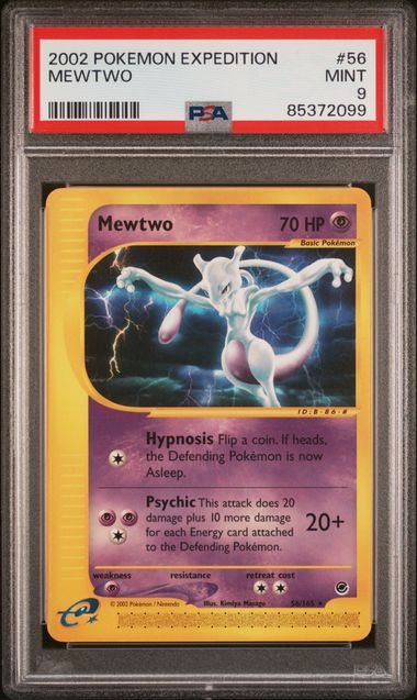 Mewtwo 56/165 Expedition PSA 9 85372099