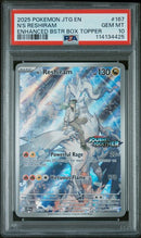 N's Reshiram 167/159 Journey Together Box Topper PSA 10 114134425