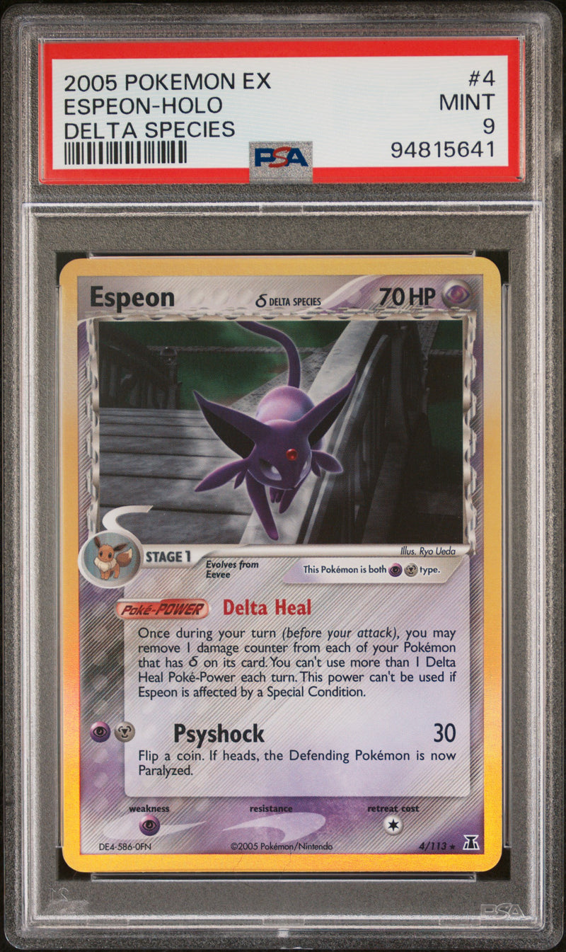 Espeon 4/113 Delta Species PSA 9 94815641