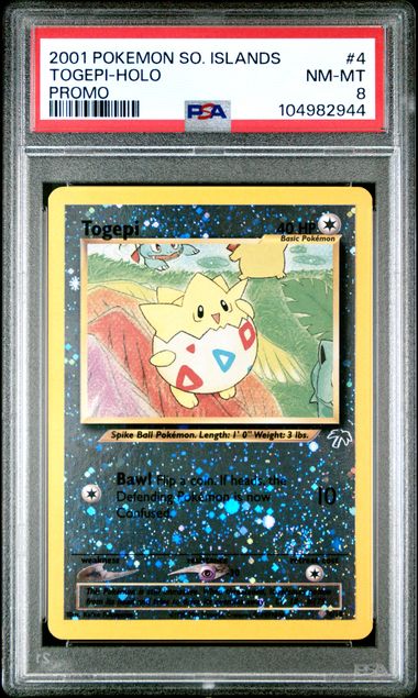 Togepi 4/18 Southern Islands PSA 8 104982944
