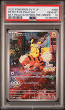 Detective Pikachu 098/SV-P Det. Pikachu Returns Promo PSA 10 97469390