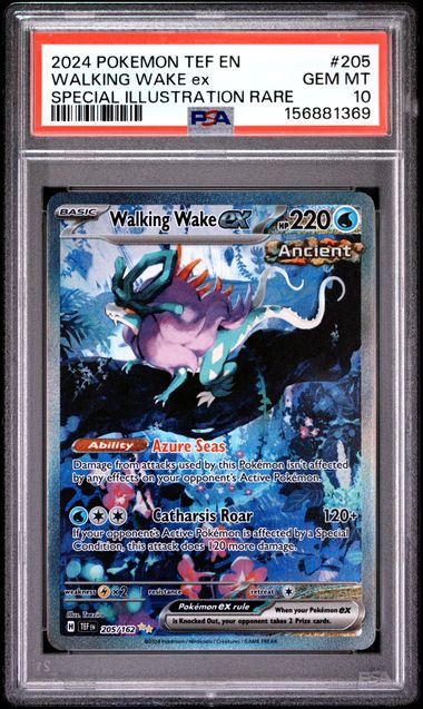 Walking Wake ex 205/162 Temporal Forces PSA 10 156881369