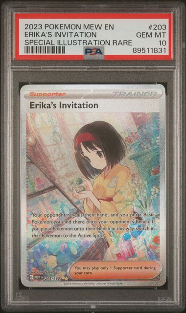 Erika's Invitation 203/165 S&V: 151 PSA 10 89511831