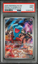 Team Rocket's Wobbuffet (203) Black Star Promo PSA 9 122642181