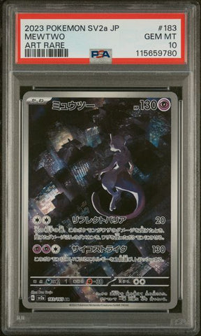 Mewtwo 183/165 JPN 151 PSA 10 115659780