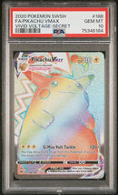 Pikachu VMAX 188/185 Sword & Shield: Vivid Voltage PSA 10 75346164