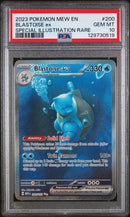 Blastoise ex 200/165 S&V: 151 PSA 10 129730519