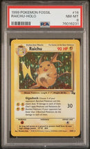 Raichu 14/62 Fossil PSA 8 76016231