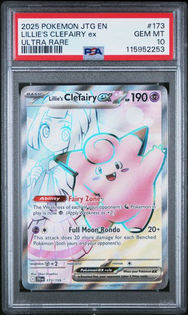 Lillie's Clefairy 173/159 Journey Together PSA 10 115952253