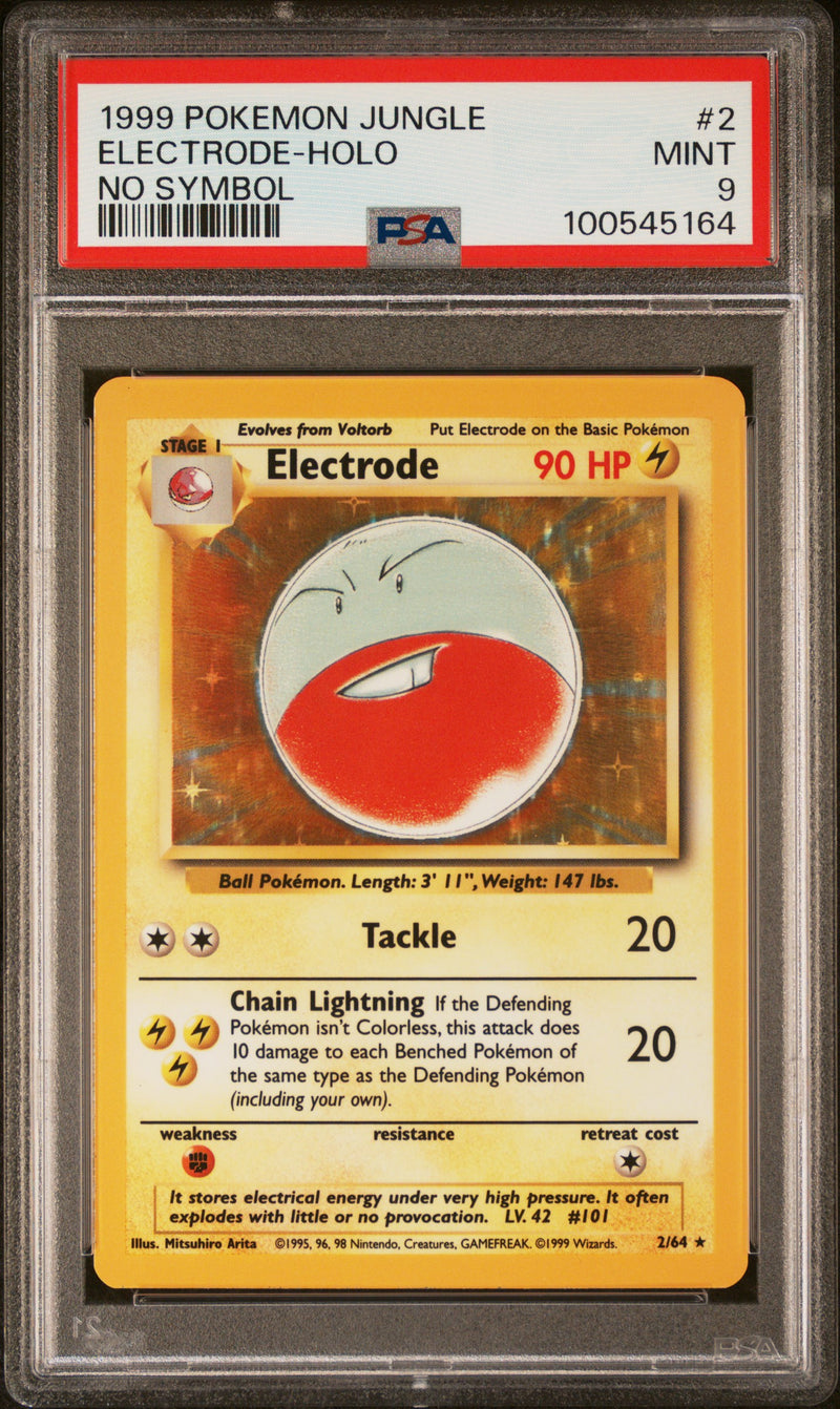 Electrode 2/64 NO SYMBOL ERROR Jungle PSA 9 100545164