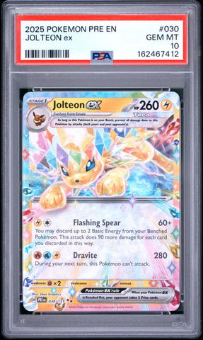 Jolteon EX Prismatic Evolutions (30/131) PSA 10 162467412