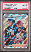 Friends in Hisui 148/159 Crown Zenith PSA 10 73052588