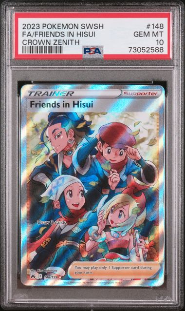 Friends in Hisui 148/159 Crown Zenith PSA 10 73052588