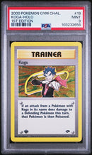 Koga - Holo 19/132 Gym Challenge 1st Edition PSA 9 103232656