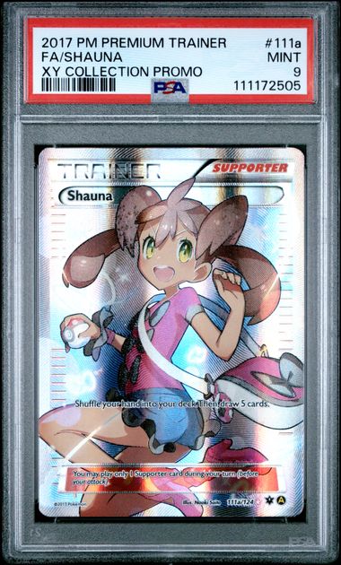 Shauna 111a/124 XY Collection Promo PSA 9 111172505