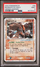 Regirock 98/101 EX Hidden Legends PSA 9 96705423