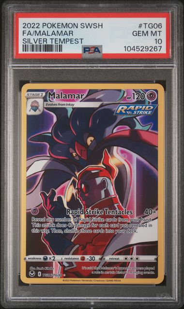 Malamar TG06/TG30 Silver Tempest PSA 10 104529267
