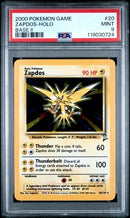 Zapdos - Holo 20/130 Base Set 2 PSA 9 119030724
