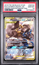 Lucario & Melmetal GX SM192 Black Star Promo PSA 10 107756091
