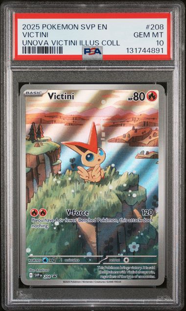 Victini (208) Black Star Promo PSA 10 131744891