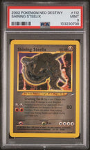 Shining Steelix 112/105 Neo Destiny PSA 9 103230738