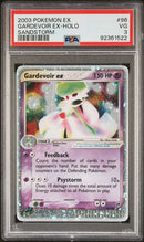 Gardevoir ex 96/100 EX Sandstorm PSA 3 92361522