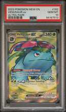 Venusaur ex 182/165 Scarlet & Violet: 151 PSA 10 94167513
