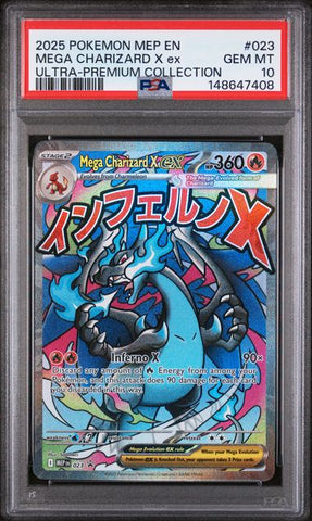 Mega Charizard X ex (023) Black Star Promo PSA 10 148647408