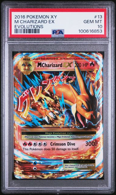 M Charizard ex 13 XY Evolutions PSA 10 100616853