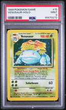 Venusaur - Holo 15/102 Base Set PSA 9 95670272