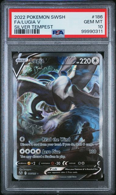 Lugia V 186/195 Silver Tempest PSA 10 99990311