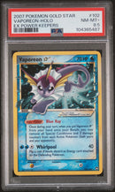 Vaporeon Star 102/108 EX Power Keepers PSA 8.5 104365487