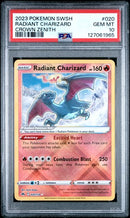 Radiant Charizard 020/159 SWSH Crown Zenith PSA 10 127061965