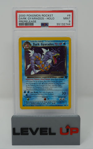 Dark Gyarados 8/82 Rocket Prerelease PSA 9 55132744