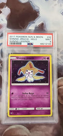 Shining Jirachi 42/73 Sun & Moon: Shining Legends PSA 9 48212144