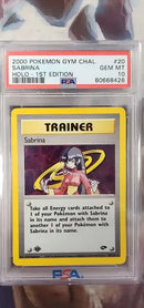 Sabrina 20/132 Gym Challenge 1st Edition PSA 10 60668426