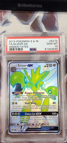 Scizor GX SV72/SV94 Hidden Fates PSA 10 61342639