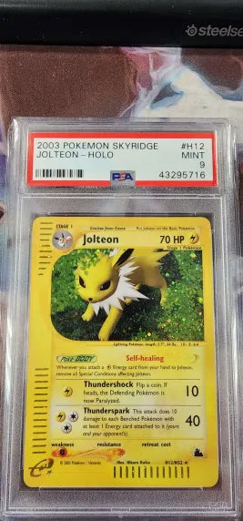 Jolteon H12/H32 Skyridge PSA 9 43295716