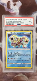 Shining Volcanion 27/73 Sun & Moon: Shining Legends PSA 9 48212141