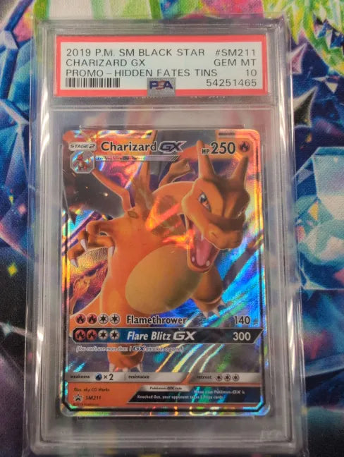 Charizard GX Sun & Moon: Black Star Promo PSA 10 54251465