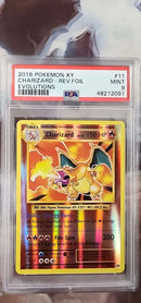 Charizard Reverse Foil 11/108 XY: Evolutions PSA 9 48212091