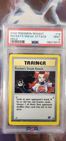 Rocket's Sneak Attack 16/82 Team Rocket PSA 9 48212075