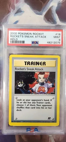 Rocket's Sneak Attack 16/82 Team Rocket PSA 9 48212075