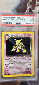 Dark Alakazam 1/82 Team Rocket PSA 9 48212067