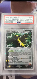 Rocket's Zapdos ex 106/109 Team Rocket Returns PSA 8 58754963