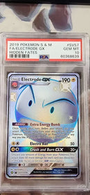 Electrode GX SV57/SV94 Hidden Fates PSA 10 60368639