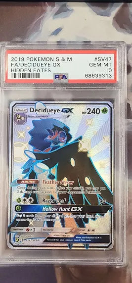 Decidueye GX SV47/SV94 Hidden Fates PSA 10 68639313