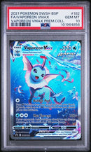 Vaporeon VMAX SWSH182 Black Star Promo PSA 10 101964856